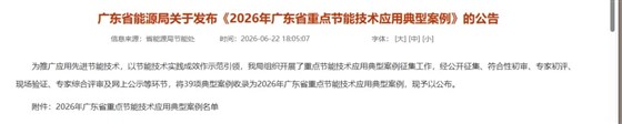 上榜广东省节能典型案例6