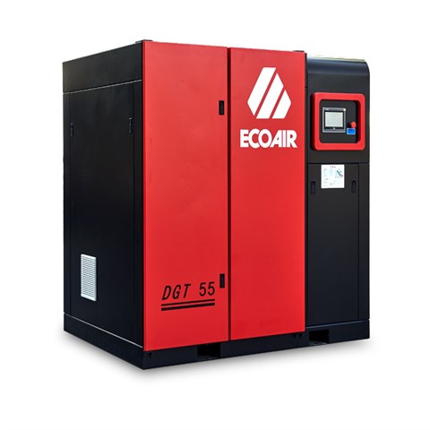 艾高DGT55无级调速两级压缩螺杆式空压机